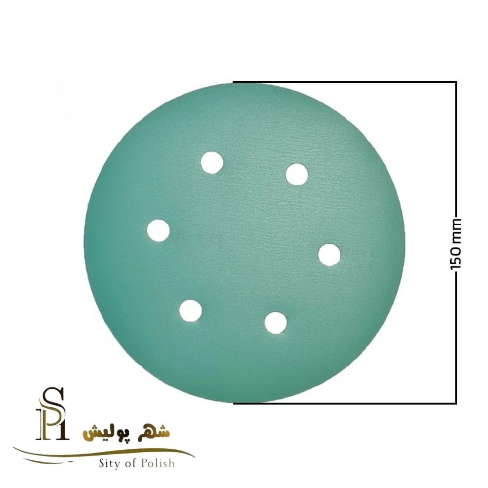 سنباده سایز 150 میلی متری (6 اینچ) ولکر درجه زبری P600