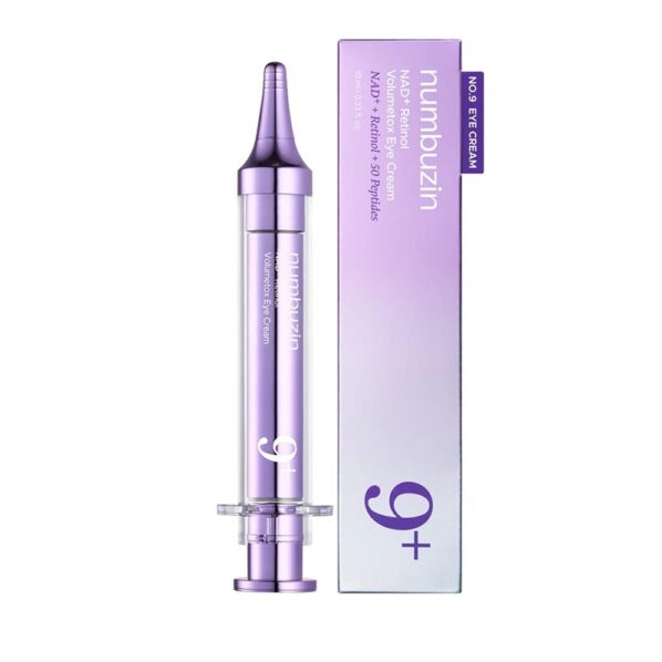 کرم دور چشم نامبوزین NAD و رتینول شماره 9 (حجم 10 میلی لیتر)- Numbuzin NAD Retinol Volumetox Eye Creamجدید