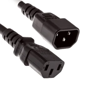 کابل برق بک تو بک بافو مدل C14-C13 ضخامت 3x1.5 mm طول 1 مترجدید