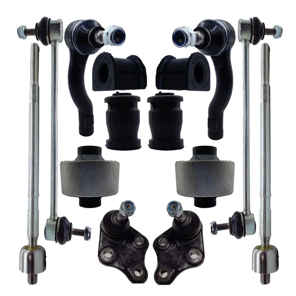 کیت جلوبندی لیفان X60 (مجموعه 14 عددی) برند همیار 