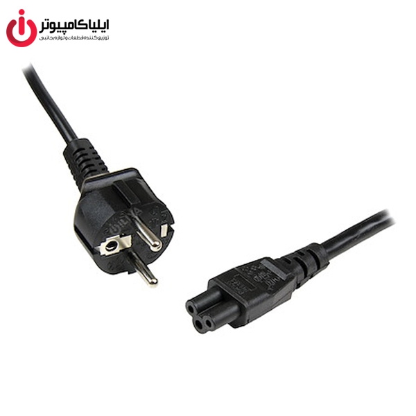 کابل برق نوت بوک برند گیگافلکس مدل 3C*0.75mm EU-C5 به طول 1.5 متر