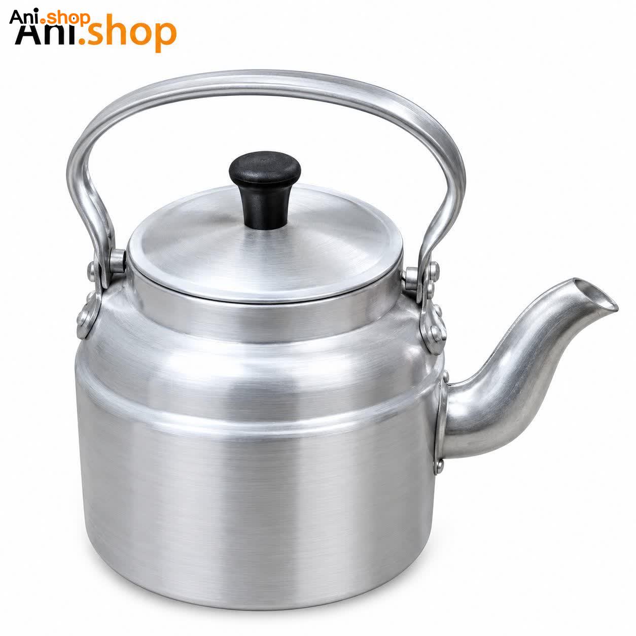 کتری آلومینیومی مسافرتی دستهدار مخصوص کمپینگ و طبیعتگردی (پس کرایه)