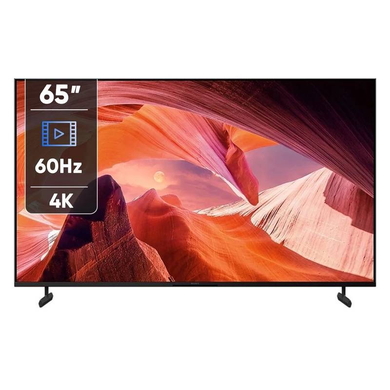 تلویزیون 65 اینچ ال ای دی هوشمند سونی مدل KD-65X80Lجدید