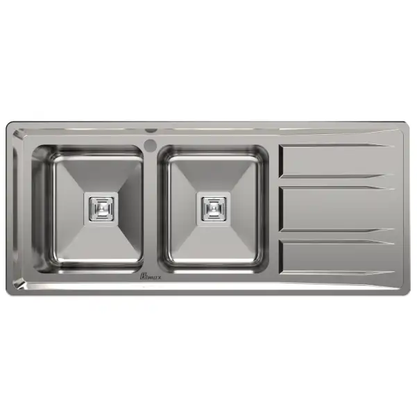 سینک ظرفشویی توکار بیمکث کد 4402 فانتزی