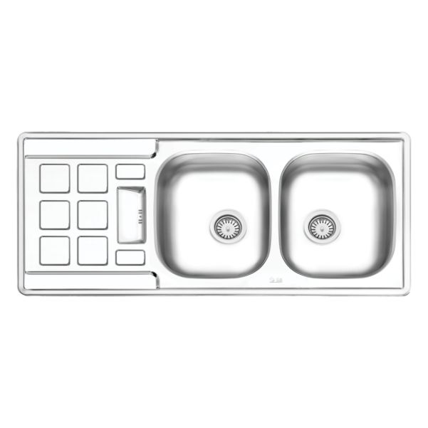 سینک ظرفشویی ایلیا استیل مدل 4021 توکار