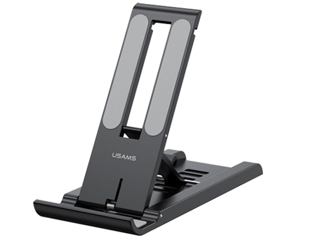 هولدر رومیزی گوشی‌موبایل و تبلت قابل حمل یوسامز Usams US-ZJ070 Spring Folding Desktop Tablet/Phoneجدید