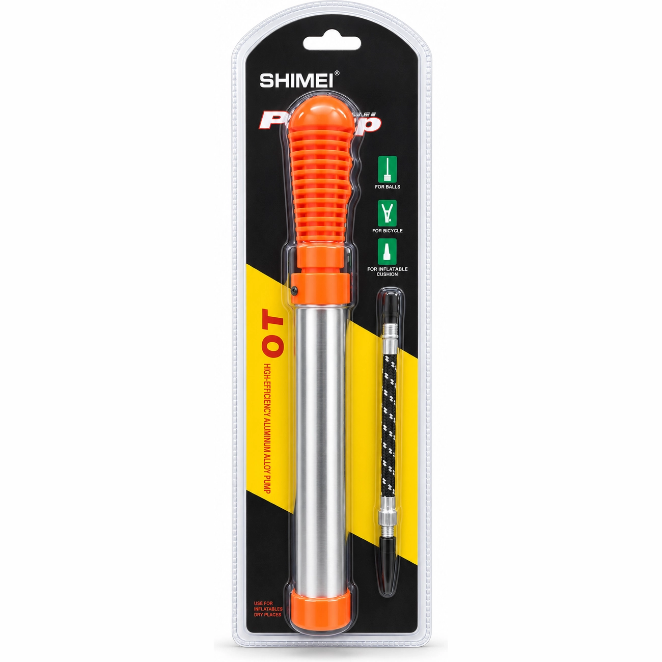 تلمبه دستی چندمنظوره SHIMEI مدل SM-8162 با بدنه آلومینیومیجدید