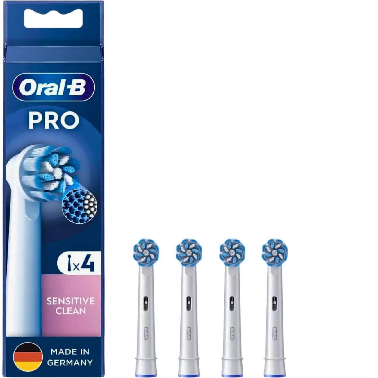 سری یدک مسواک برقی Oral-B اورال بی Sensitive Clean مدل 4 عددیجدید