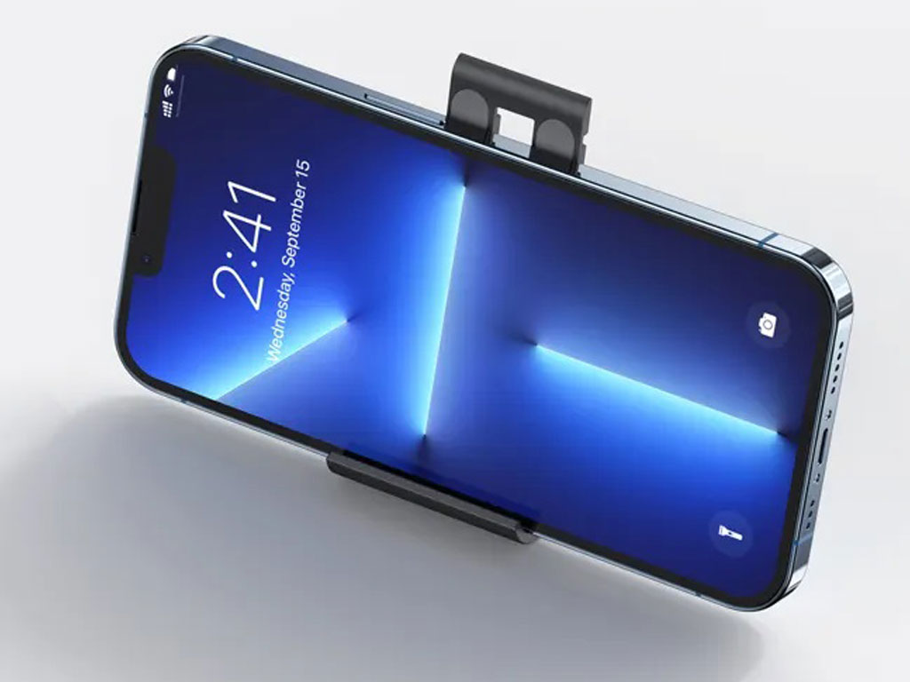 هولدر رومیزی گوشی‌موبایل و تبلت قابل حمل یوسامز Usams US-ZJ070 Spring Folding Desktop Tablet/Phoneجدید