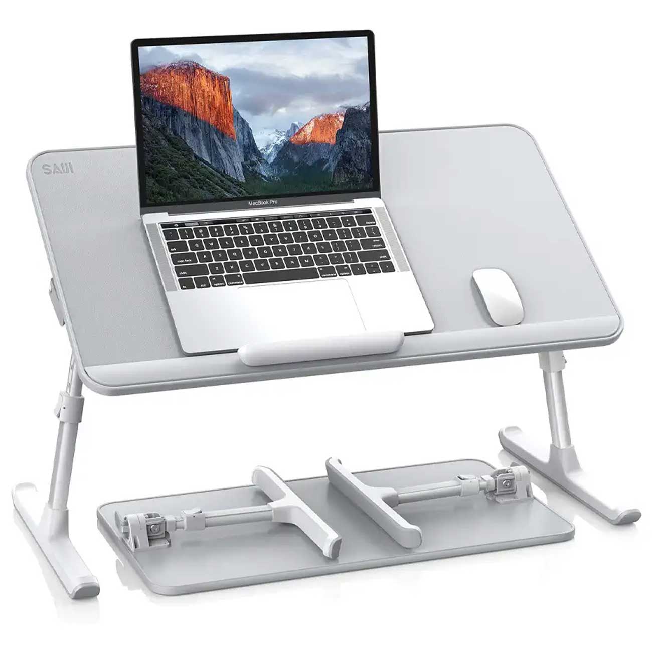 میز و پایه نگهدارنده لپ تاپ تا 17 اینچ سایجی AL30 تاشو و قابل حملجدید