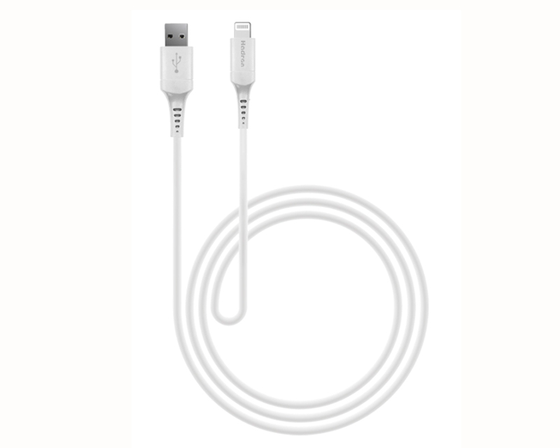 کابل شارژ و انتقال داده لایتنینگ هادرون Hadron MFI HTC-A-L01 USB A Lightning Cableجدید