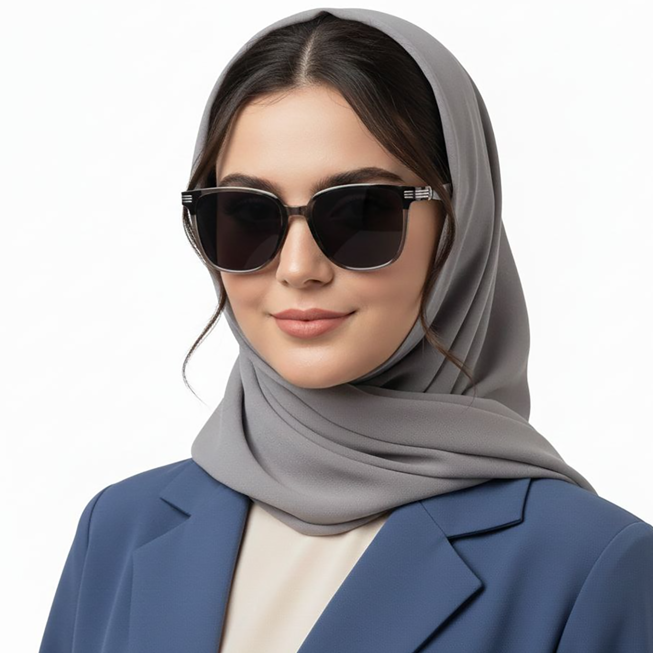 عینک آفتابی زنانه کارن بازار (Karen Bazaar) مدل TR2542 پلاریزه UV400جدید