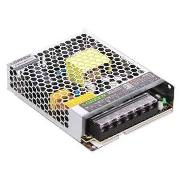 منبع تغذیه سوئیچینگ (پاور) 12 ولت 8.5 آمپر گرین کد GP100-S12