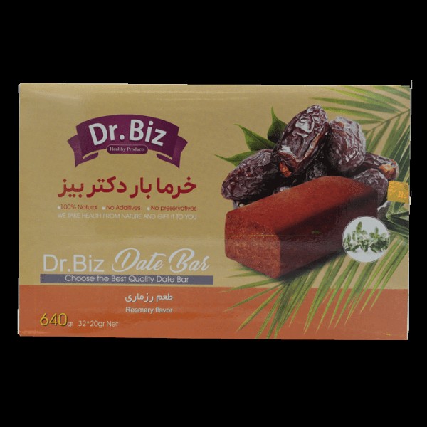 خرما بار انرژی زا با طعم رزماری