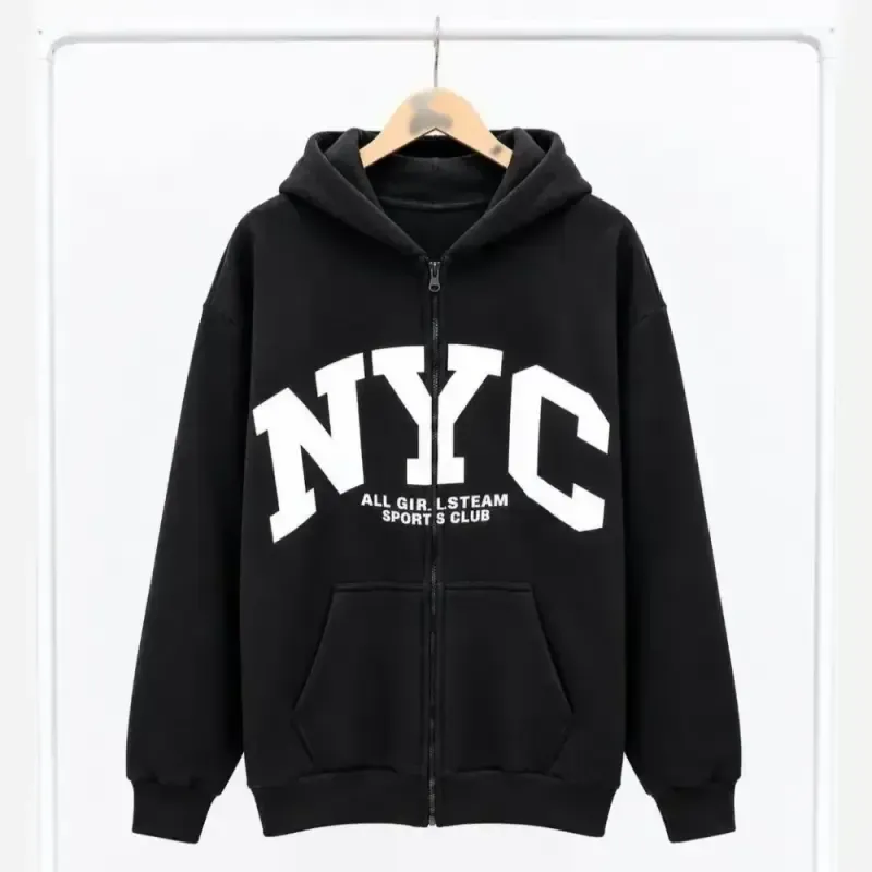 سویشرت NYC داخل کرکی فری سایزجدید