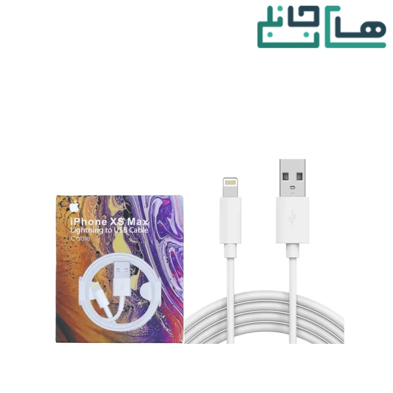 کابل آیفون X مدل طرح اصلی | پک رنگی با دفترچهجدید