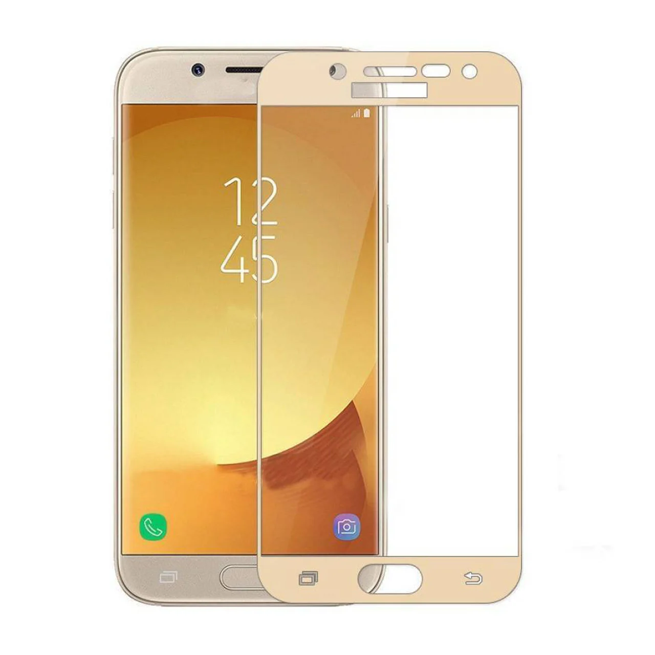 محافظ صفحه نمایش شیشه ای Samsung J4 2018 - Full Cover