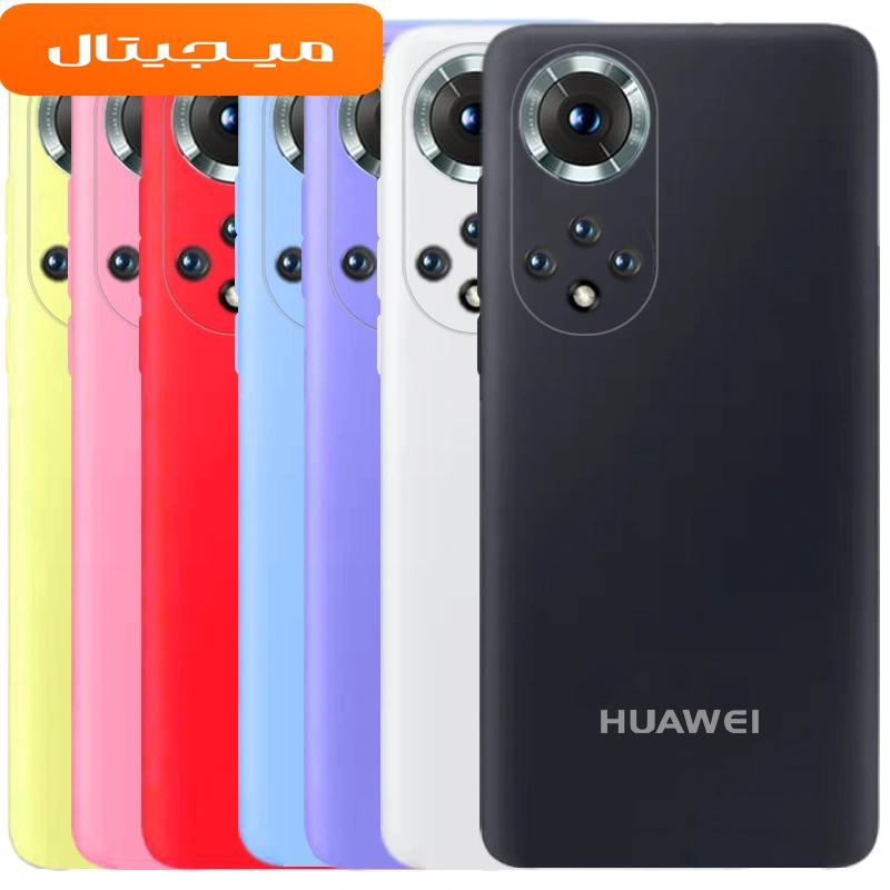 کاور سیلیکونی تک رنگ اورجینال Huawei Nova 9 / Honor 50 مدل پاک کنی اصل