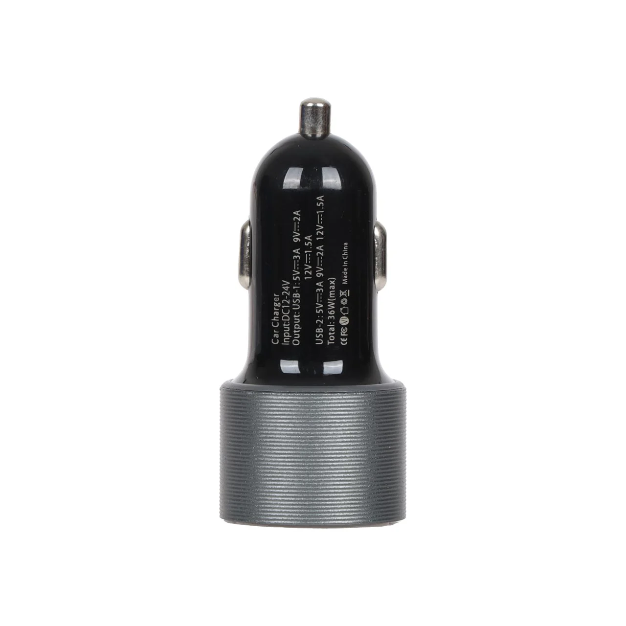 شارژر فندکی فست دو پورت JBQ مدل CC-736 36W