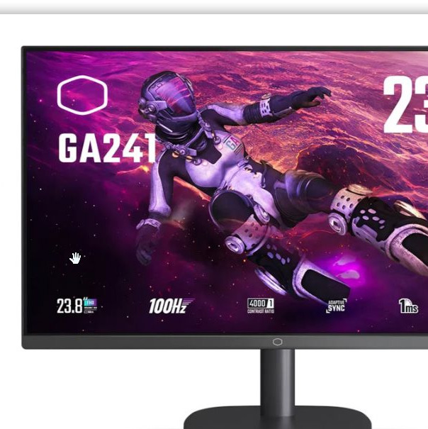مانیتور گیمینگ کولر مستر مدل CoolerMaster GA241-EU سایز 24 اینچجدید