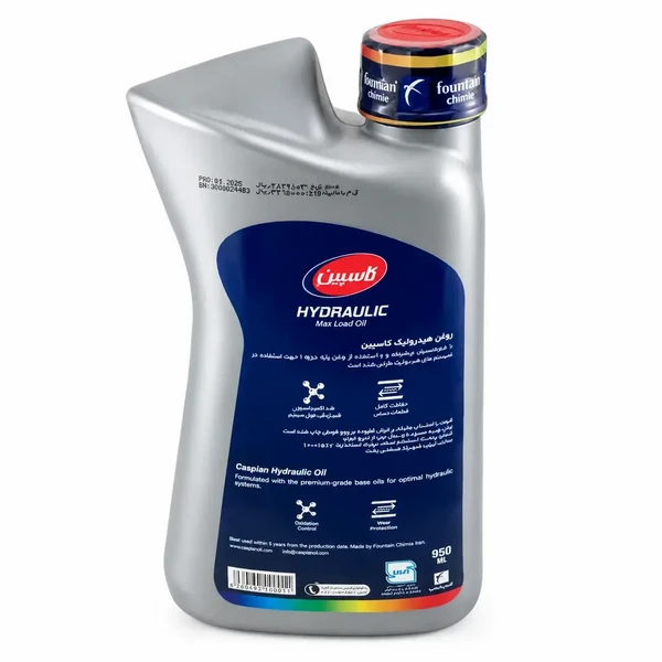 روغن هیدرولیک کاسپین VG 46؛ حجم 950 میلی لیترجدید