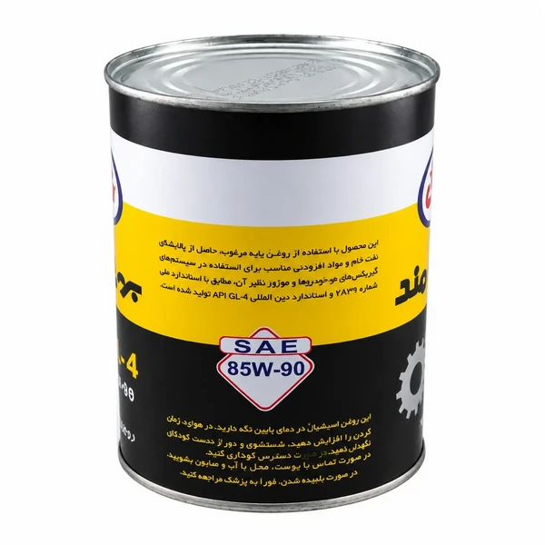 روغن دنده بهران سمند SAE 85W-90 API GL-4 یک لیتریجدید