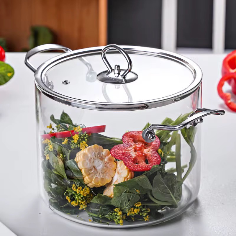 قابلمه پیرکس استیل 5/5L وارداتی
