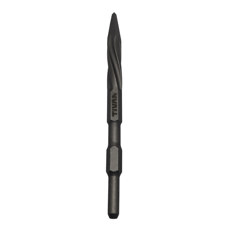 قلم شش گوش بتن کن تیوان مدل نوک تیز مارپیچ کد YP-MARPICH-PLUS-17*280MMسایز 28 سانتی مترجدید