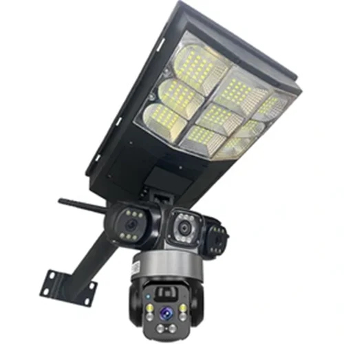 دوربین مداربسته سیمکارتی خورشیدی سه لنز V380 PROجدید