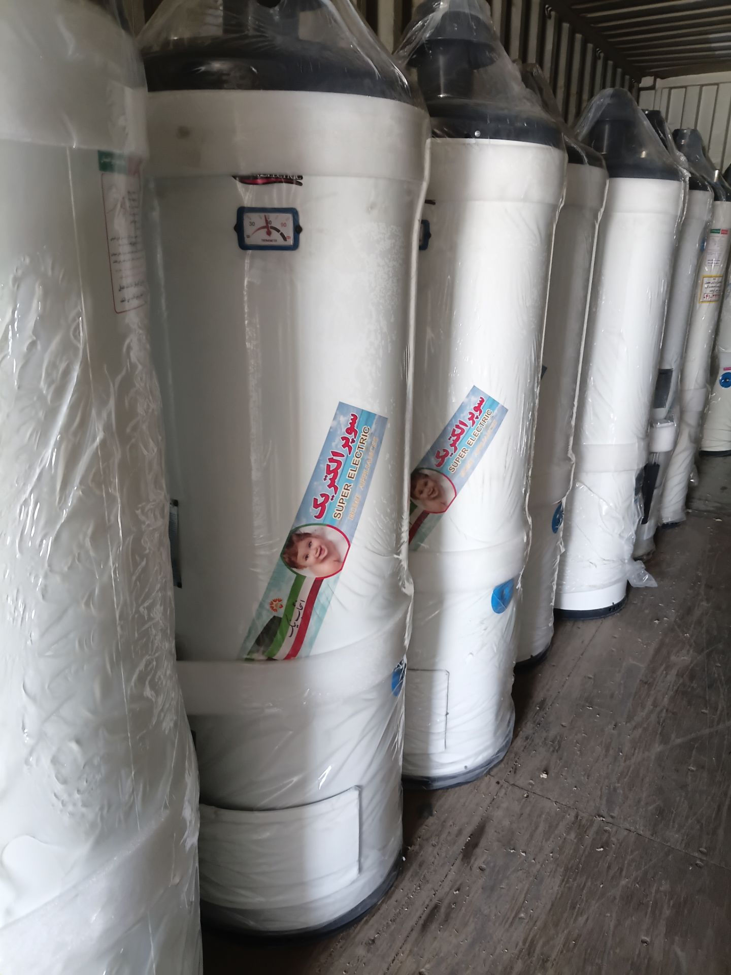 آبگرمکن 60 گالن گازی ایستاده سوپر الکتریک