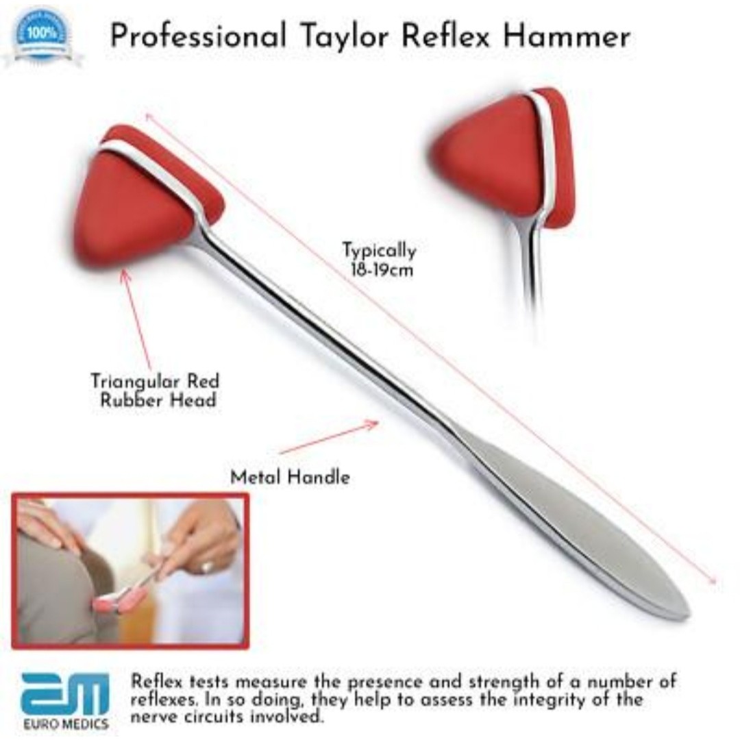 چکش رفلکس عصبی تیلور(taylor reflex hammer)