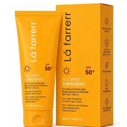 کرم ضد آفتاب بی رنگ لافارر SPF50