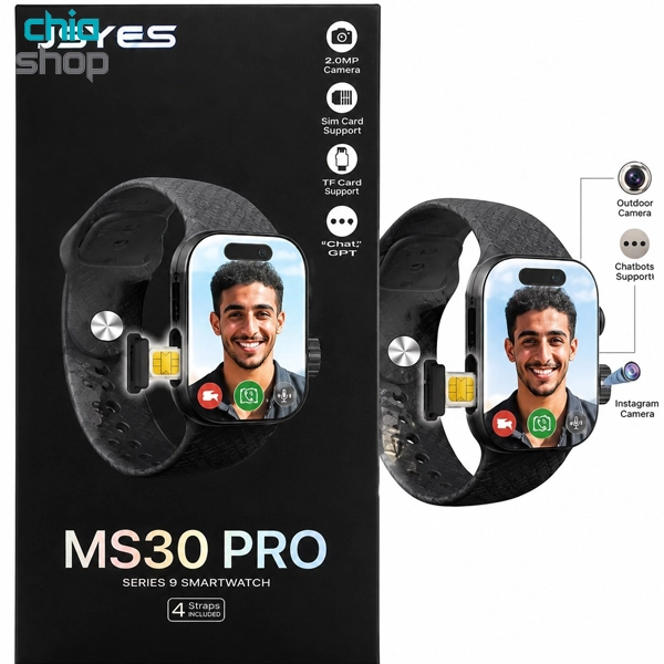 ساعت هوشمند سیمکارت خور JSYES مدل MS30 Pro (قسطی)-(پس کرایه)جدید