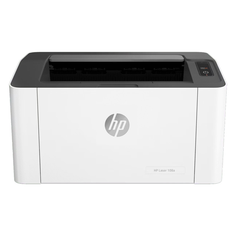 پرینتر لیزری تککاره اچپی مدل Laser 108w با اتصال وایفای و USB، سازگار با اپ اختصاصی موبایل و چراغ نشانگرجدید