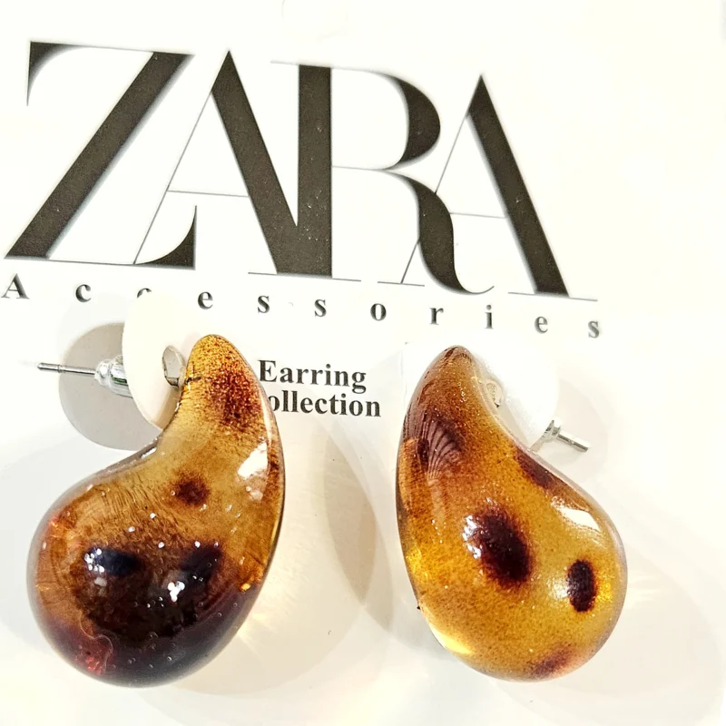 گوشواره آبنباتی پلنگی