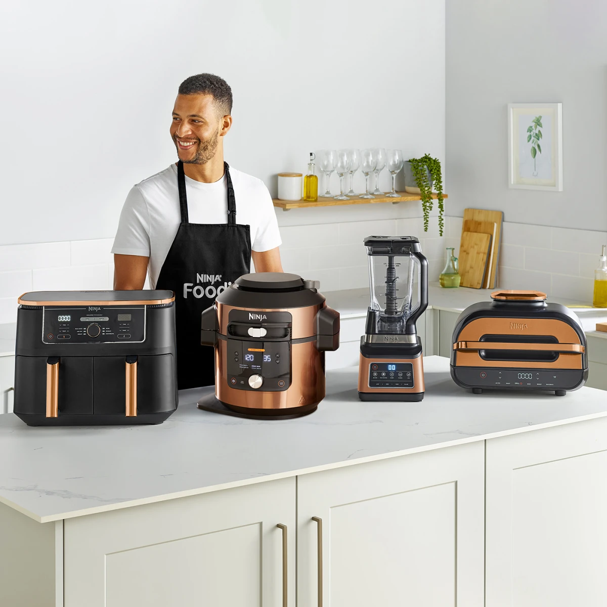 غذاساز نینجا BN800UKDBCP | بلندر و Food Processor با Auto‑iQجدید