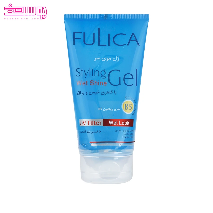 ژل موی مرطوب و براق فولیکا حجم 150ml