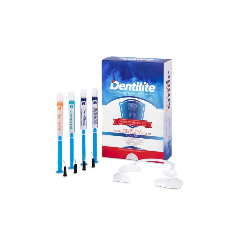 کیت بلیچینگ سفید کننده دندان خانگی دنتیلایت مدل Smile مجموعه 5 عددیجدید
