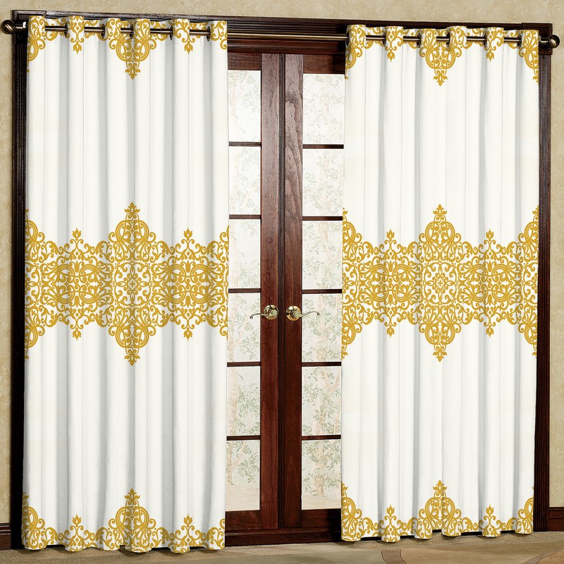 پرده مدل طرح دار مخمل پانچی کد 4155 سایز 200x140 سانتی مترجدید