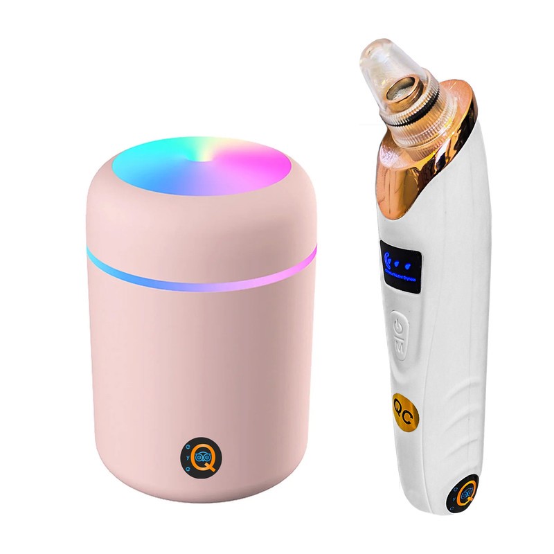 میکرودرم خانگی آی کیو مدل Smart-Cleaner به همراه دستگاه بخور صورتجدید