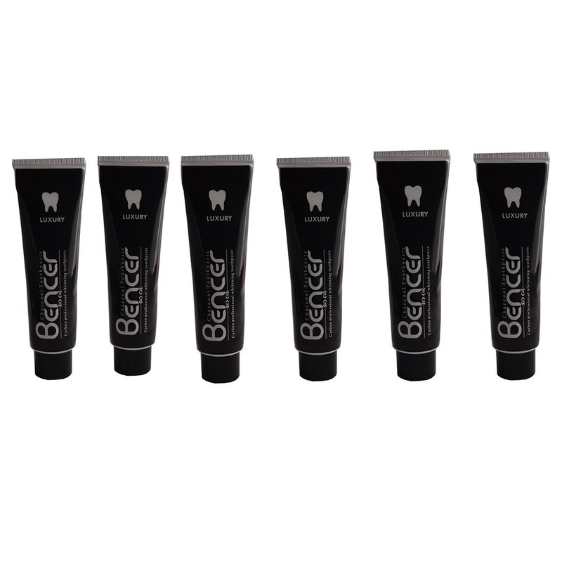 خمیردندان بنسر مدل Charcoal حجم 100 میلی لیتر بسته 6 عددیجدید