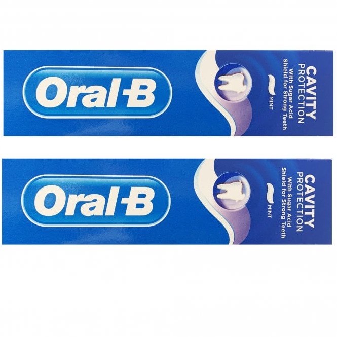 خمیر دندان اورال -بی مدل Cavity حجم 100 میلی لیتر مجموعه دو عددیجدید