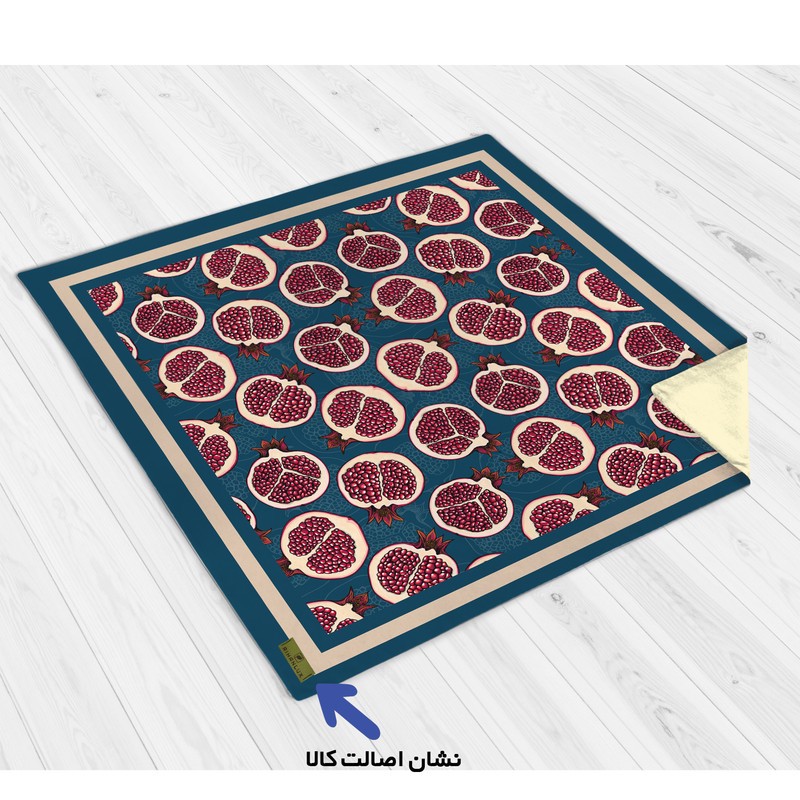 رومیزی ریحانلوکس مدل یلدایی کد RH129 سایز 97x97 سانتی متر