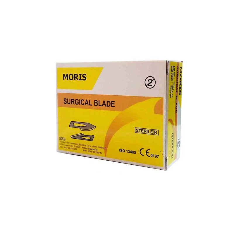 تیغ استریل موریس شماره 22 بسته 100 عددیجدید
