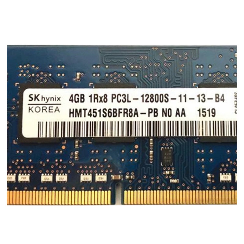 رم لپ تاپ DDR3L تک کاناله 1600 مگاهرتز CL11 اس کی هاینیکس مدل PC3L ظرفیت 4 گیگابایتجدید