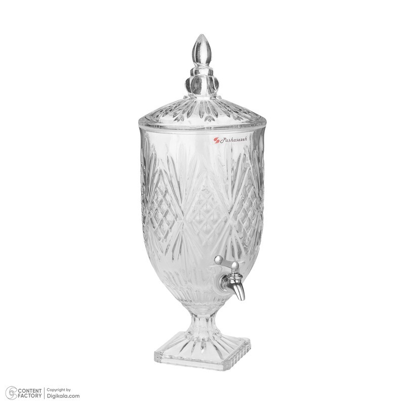 کلمن پاشاسازه مدل شیشه ای کد 2304 گنجایش 5 لیترجدید