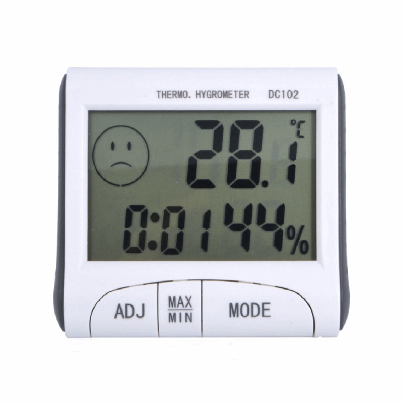 رطوبت سنج و دماسنج دیجیتال مدل DC-102جدید
