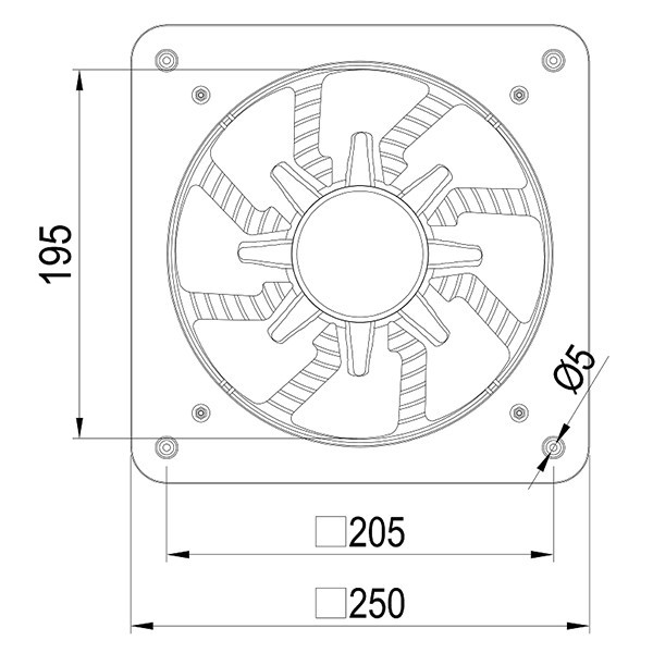 هواکش دمنده مدل VMA-20C4Sجدید