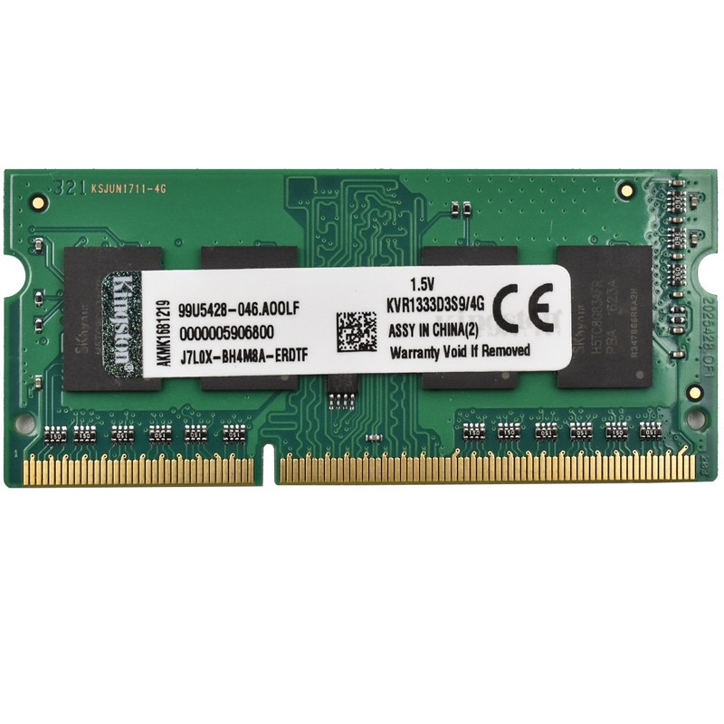 رم لپ تاپ کینگستون مدلDDR3 1333S MHz CL9 ظرفیت 4 گیگابایتجدید