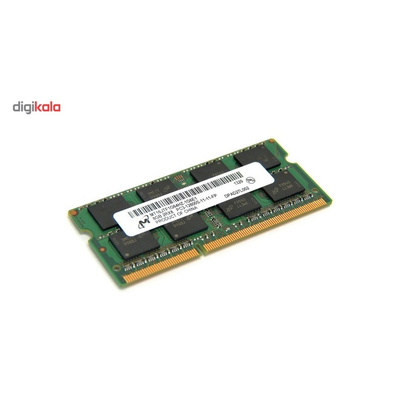 رم لپ تاپ میکرون مدل DDR3 PC3 12800S MHz ظرفیت 8 گیگابایتجدید